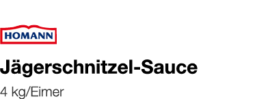  Jägerschnitzel-Sauce    4 kg Eimer 