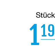   Stück   1    19  