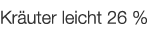  Kräuter leicht 26 %   