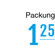   Packung   1    25  