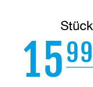   Stück   15    99  