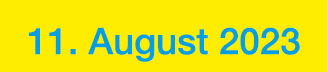11  August 2023