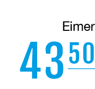   Eimer   43    50  