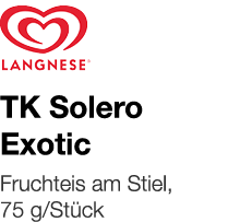  TK Solero Exotic    Fruchteis am Stiel, 75 g Stück 