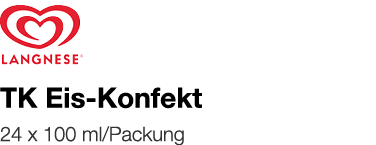   TK Eis-Konfekt    24 x 100 ml Packung 