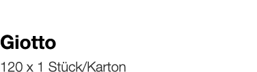   Giotto    120 x 1 Stück Karton 