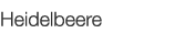  Heidelbeere   