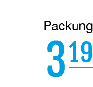   Packung   3    19  