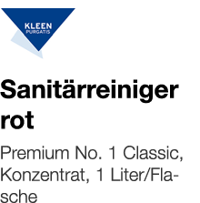   Sanitärreiniger rot    Premium No  1 Classic, Konzentrat, 1 Liter Flasche 