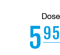   Dose   5    95  