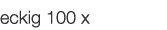  eckig 100 x   