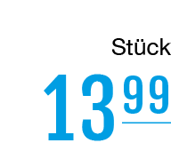   Stück   13    99  