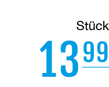   Stück   13    99  