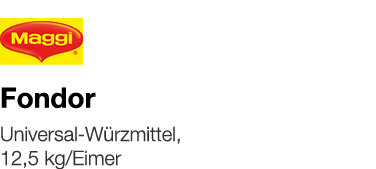   Fondor    Universal-Würzmittel, 12,5 kg Eimer 