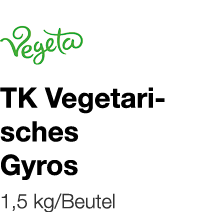   TK Vegetarisches Gyros    1,5 kg Beutel 