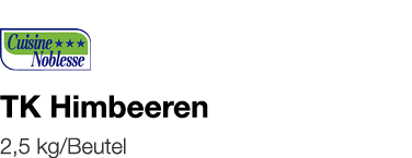   TK Himbeeren    2,5 kg Beutel 